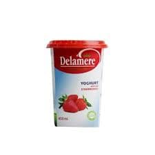 Delamere Strawberry Fruit Yoghurt 450ml Cup